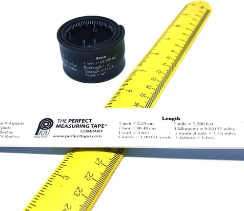 Miniatura 4 de Perfect Measuring Tape - Regla a presión de pulsera - Banda métrica de silicona para pulsera - Dos caras