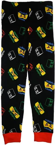 Miniatura 7 de LEGO Ninjago - Conjunto de pijama de 4 piezas, manga larga, pantalón largo, brilla en la oscuridad