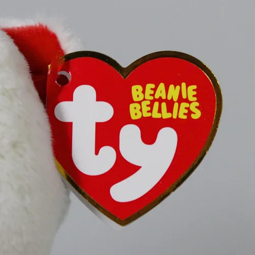 Miniatura 4 de Ty Beanie DESI - Oso de San Valentín blanco llevando corazón rojo - 6