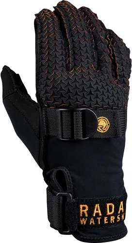 Miniatura 2 de Radar Guantes deportivos acuáticos Hydro-A para hombre, palma de agarre adhesivo Amara, cierre PowerPull, corte láser, dedos precurvados, ajuste sin