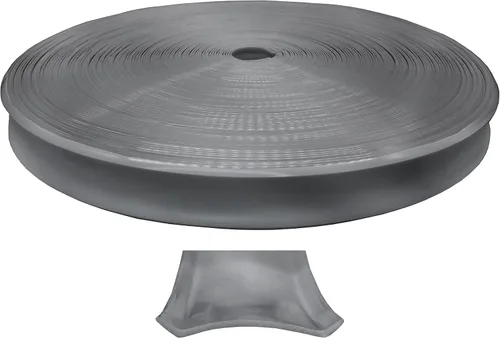 Miniatura 7 de Automotive Authority - Cubierta para tornillo de moldura de vinilo negro de 1" para casa rodante, cámper, tráiler (negro, 30.5 metros)