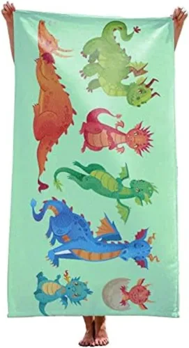 Miniatura 11 de Toalla de playa de microfibra mariposa – Toalla de viaje de secado rápido sin arena para adultos, adolescentes y niños (30 x 60 pulgadas)