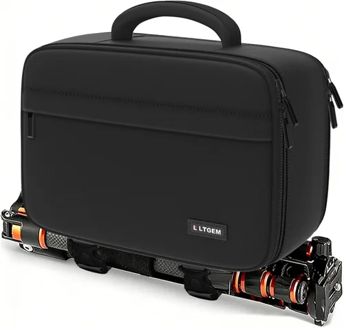 Miniatura 9 de Bolsa para cámara LTGEM compatible con cámaras DSLR Canon/Sony/Nikon, bolsa de bandolera para cámara con apertura de doble lado para viajes