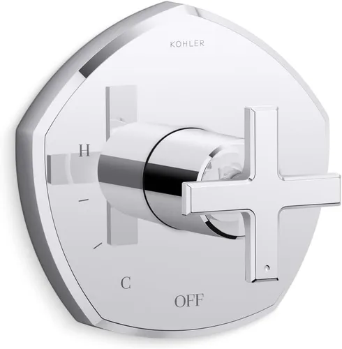 Miniatura 50 de KOHLER K- TS27043-3-BV Occasion™ RITE-TEMP VALVE TRIM, vibrante bronce cepillado