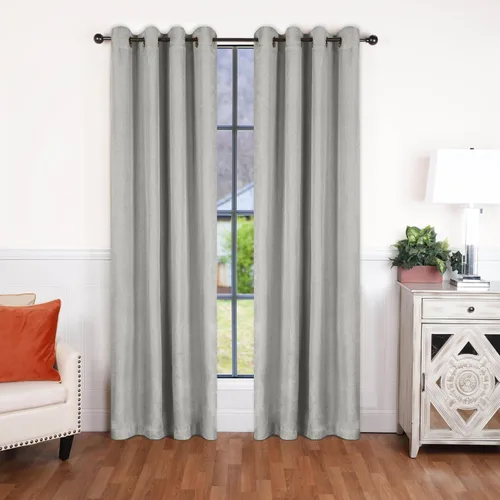 Miniatura 50 de Superior Linen Semi Blackout Curtains, Room Darkening, Bedroom, Drapes, Kitchen, Living Room Window Accents, Sun Blocking, Grommet Header, Classic