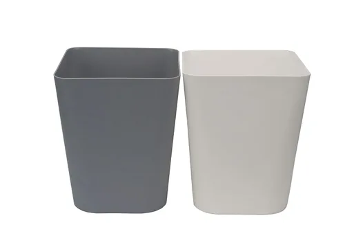 Miniatura 8 de Cubo de basura pequeño de 1.6 galones para baño, papelera para cocina, oficina, baño, paquete de 2 (1.6 galones (paquete de 2), color negro