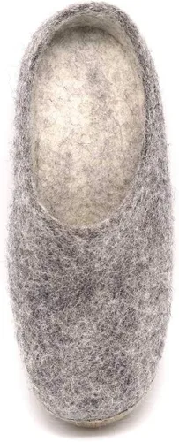 Miniatura 4 de Nootkas Pantuflas tipo mule para mujer de lana merino de fieltro 'Astoria