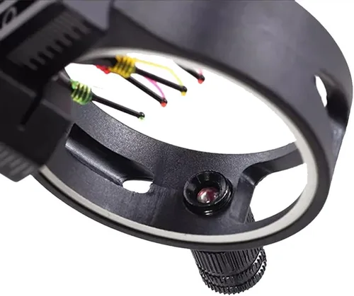 Miniatura 7 de Luz de Mira de Arco Deportivo - Compuesto 3/8-32 Batería LED Luz de Mira de Arco de Fibra Óptica Hilo Universal