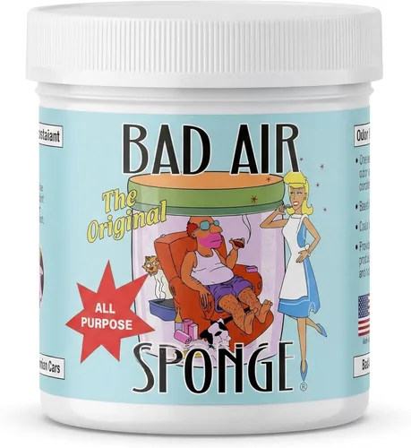 Esponja Bad Air absorbente de olores, Blanco