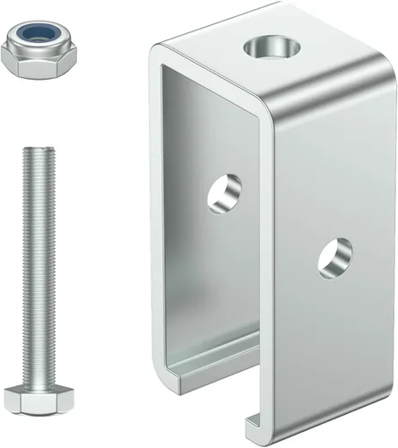 Miniatura 6 de SKTREX Conector de canal de puntal extendido para montaje en canal de puntal de 1-5/8" de ancho y 1-5/8" de altura