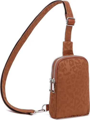 Miniatura 9 de INICAT Bolsos cruzados pequeños de nailon para mujer, bolsa de 1 litro para hombre, bolsa de hombro, riñonera, artículos esenciales de viaje