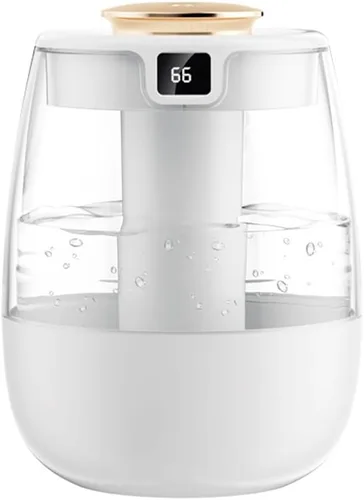 Humidificador para dormitorio, humidificador de niebla fría de 1.8L con luz nocturna, humidificadores para el hogar y las plantas, habitación del