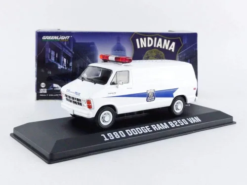 Miniatura 5 de Greenlight 86599 1980 Dodge Ram B250 Van - Policía Estatal de Indiana Escala 1:43