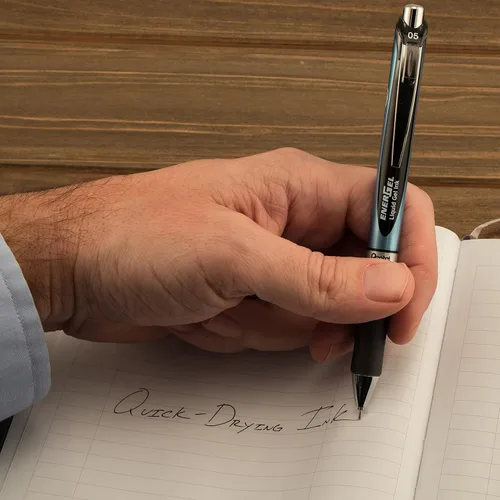 Miniatura 7 de PENBLN75C - Bolígrafos de tinta de gel líquido con punta de aguja Pentel EnerGel
