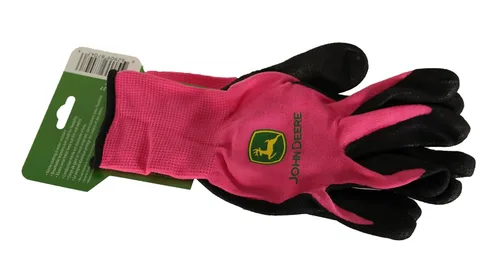 Miniatura 6 de John Deere JD00021 - Guantes de trabajo con palma de espuma de nitrilo para mujer, guantes ligeros con muñeca elástica, puño superior de banda