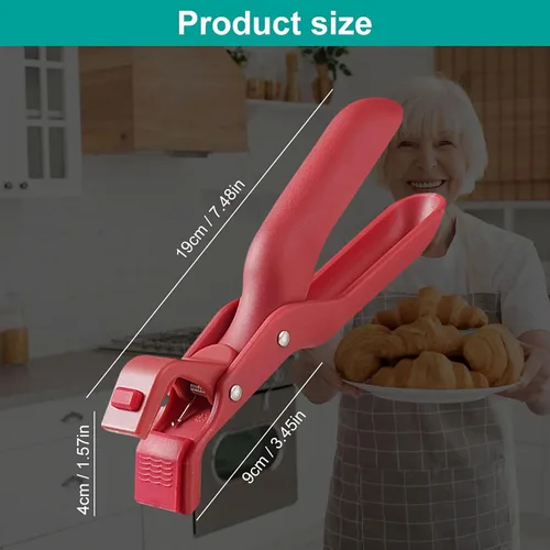 Miniatura 2 de Clip de Silicona Antideslizante con Aislamiento Térmico Anti-Quemaduras, Clip Sujetador de Tazones Anti-Quemaduras Multiusos 2025 para Cocina, Clip