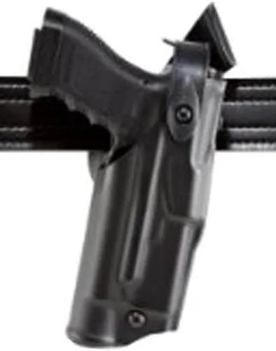 Miniatura 25 de Safariland 6360 ALS/SLS Mid-Ride Duty Rated Level III Retention Holster STX negro brillante.