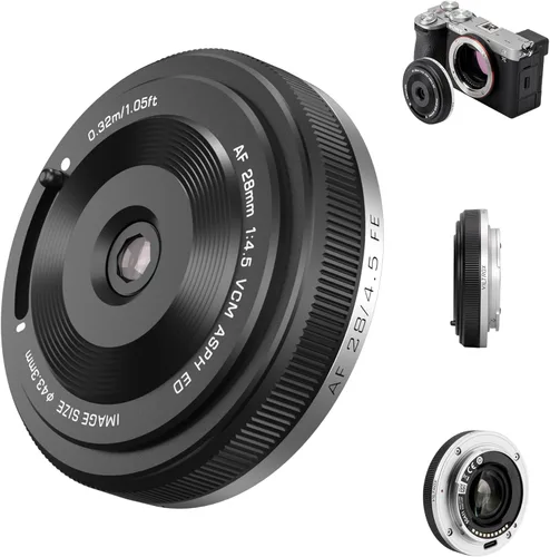 Miniatura 19 de VILTROX AF 0.984 in F1.7 Air E Lente para Sony E Mount, f/1.7 Gran Apertura APS-C Auto Focus Prime Lente Compatible con Sony E-Mount Cámaras sin