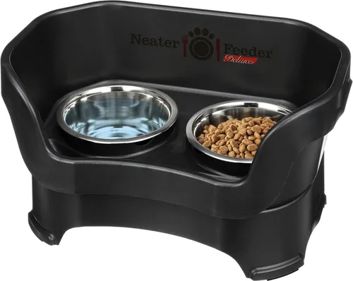 Miniatura 21 de Neater Pet Brands Neater Feeder Deluxe Cuencos para perros a prueba de derrames elevados para perros grandes de más de 40 libras, fabricado en EE.