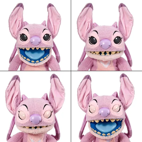 Miniatura 4 de Wow! Stuff Disney Angel Puppetronic de RealFX ¡Se ve, siente y suena real! Lilo & Stitch de Disney Más de 100 acciones y sonidos 18 pulgadas