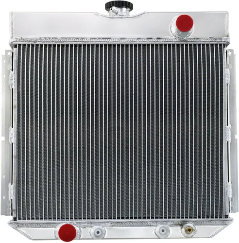 Miniatura 6 de Radiador de aluminio de 4 filas para Ford 1970-73 Maverick 1967-1970 Mustang 1971-1972 Mercury Comet 3.3L 4.1L 2.8L L6 Base de gas Grande 1968 1969