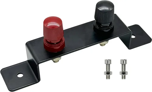 Miniatura 7 de Ampper M6 Terminales de Batería Remotos, Kit de Reubicación de Terminal de Batería con Puente de Poste de Batería de 12V 150A de 1/4" con Soporte