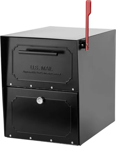 Architectural Mailboxes Oasis® TriBolt™ - Buzón de correo seguro, antipalanca, aprobado por USPS, resistente, acero de metal para el exterior, buzón