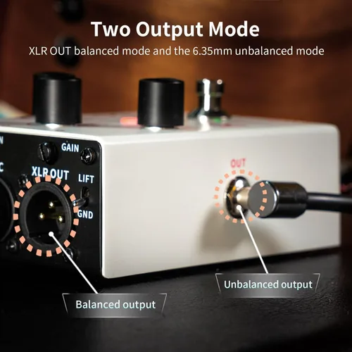 Miniatura 7 de FLAMMA FV05 Procesador de efectos vocales con grabadora de 70 minutos, puerta de ruido y efectos de reverberación para guitarra vocal, looper, pedal