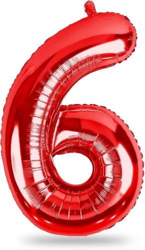 Miniatura 36 de Globo dorado champán con el número 5, globos de aluminio autoinflables grandes de 40 pulgadas del 0 al 9, globo de helio digital 5 dorado claro