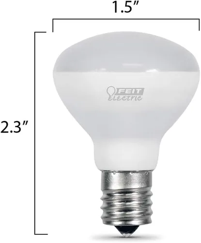 Miniatura 4 de Feit Electric BPR14DMN/927CA/4 40W EQ DM R14 Bombillas LED, 4 Bombillas