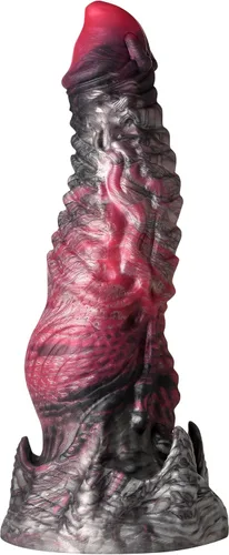 Miniatura 10 de CREATURE COCKS Hades - Consolador de silicona para hombres, mujeres y parejas. Consolador de criatura de fantasía, base de ventosa fuerte. Texturas