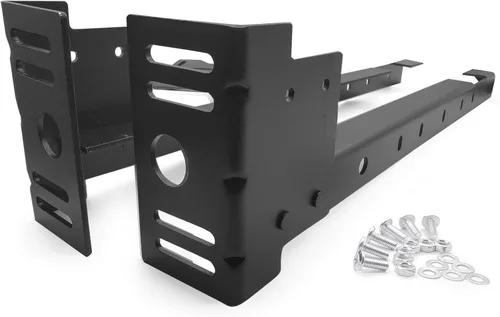 Miniatura 7 de Juego de soportes de extensión para pie de cama - Kit de accesorios - Apto para camas twin, full, queen o king