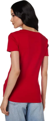 Miniatura 4 de Tommy Hilfiger Camiseta con cuello en V para mujer