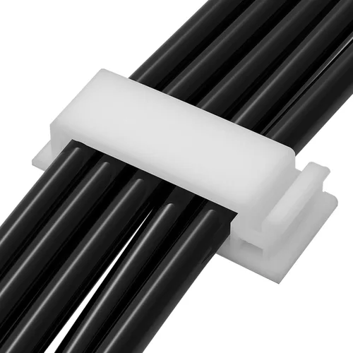 Miniatura 8 de XIAOXI Clips para cables con fuerte autoadhesivo, abrazaderas de alambre multiusos para organización de cables y corridos de cables, soporte