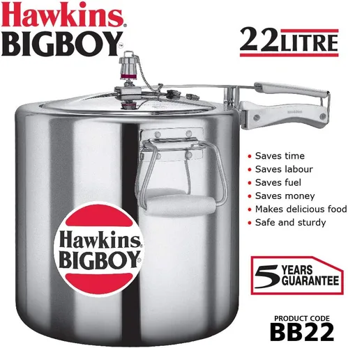 Miniatura 2 de Hawkins Bigboy - Olla a presión de aluminio, 22 litros