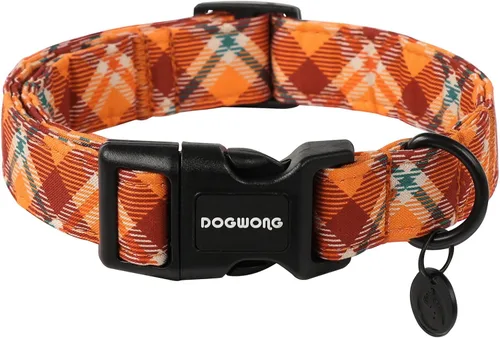 Miniatura 26 de DOGWONG Collar para perro de San Valentín, collar ajustable de algodón con corazón de caramelo azul, perfecto para perros pequeños a medianos