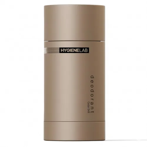 HygieneLab Desodorante para hombre, sin aluminio, verificado por EWG, no tóxico, alimentado por aceites esenciales, protección contra olores no