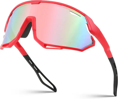 Miniatura 8 de FEISEDY Gafas de sol deportivas para hombres y mujeres, gafas de ciclismo con protección UV, para béisbol, esquí, correr, golf, B0082