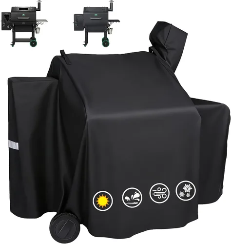 Miniatura 12 de Cubierta de parrilla Utheer para ahumador vertical de gas Pit Boss 3-Serie, cubierta impermeable anti-UV de 600D de longitud completa y resistente