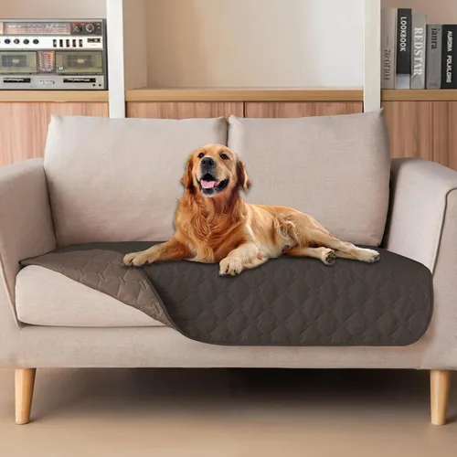 Miniatura 42 de gogobunny Manta 100% Impermeable de Doble Cara para Perros, Cubierta Suave para Cama de Mascotas, Reversible, Protege Muebles, Sillón, Sofá, Coche