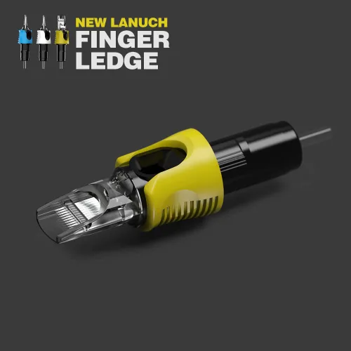 Miniatura 5 de STIGMA Agujas de cartucho de tatuaje de repisa de dedo #10 (15RM) Magnum redondo 0.012 in Bugpin M-Taper 16 piezas con cartuchos de tatuaje