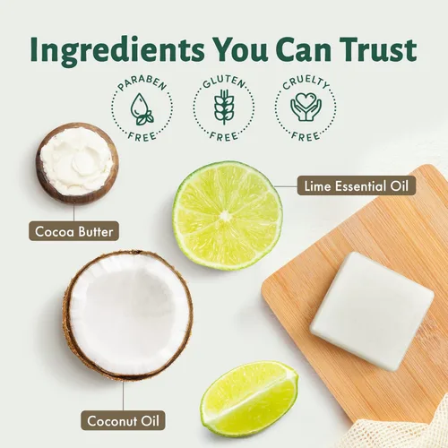 Miniatura 4 de Terra Pure Barra acondicionadora Manteca de cacao enriquecida por 1-Shoppe Sin plástico, sin jabón, vegano, a base de plantas, sostenible