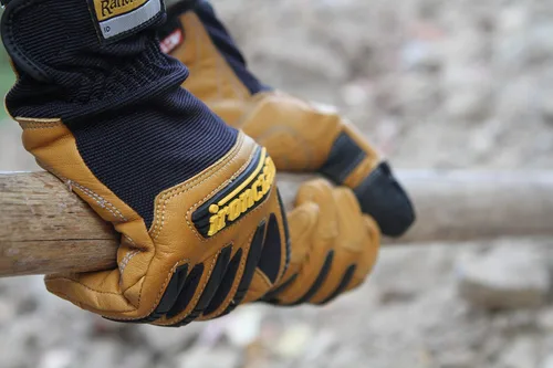 Miniatura 4 de Guantes de Trabajo Ironclad Ranchworx RWG2, Guante de Trabajo de Cuero Premium, Ajuste de Rendimiento, Duradero, Lavable a Máquina, (1 Par)