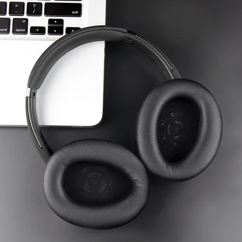 Miniatura 3 de SOULWIT Almohadillas para auriculares Sony WH-CH700N/MDR-ZX780/MDR-ZX770/MDR-10R, piel de proteína suave, espuma de alta densidad, color negro