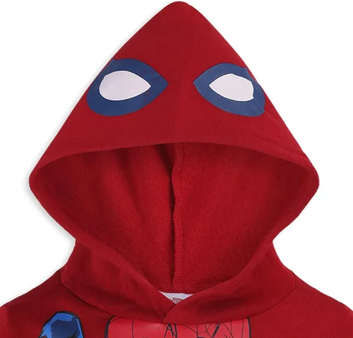 Miniatura 4 de Marvel Sudadera con capucha Spider-Man para niños pequeños y grandes - Rojo