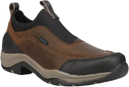 Miniatura 2 de Ariat Terrain Ease - Botas impermeables sin cordones para mujer tacón bajo de 1 a 2 pulgadas color marrón
