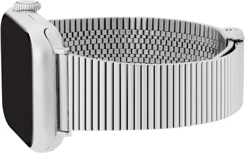 Miniatura 14 de Anne Klein Correa de acero inoxidable para Apple Watch, segura, ajustable, correa de repuesto para Apple Watch, se adapta a la mayoría de muñecas