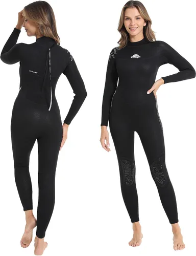 Miniatura 7 de XUKER Women Men Wetsuit 2mm 3mm, Neoprene Wet Suits Front/Back Zip in Cold Water Full Body Dive Suit for Water Sports
