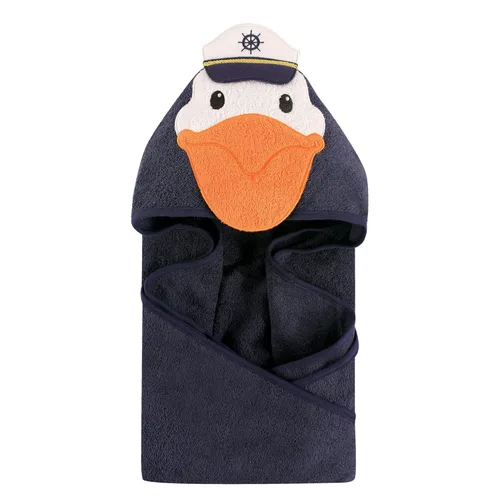 Miniatura 93 de Hudson Baby Toalla unisex de algodón con capucha con cara de animal para bebé, abeja amarilla, talla única Amarillo Bee