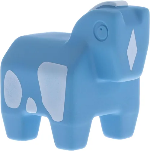 Miniatura 6 de Nuby Juguetes interactivos de baño suaves y apilables de animales de granja, juego interactivo de 8 piezas, juego interactivo para desarrollo